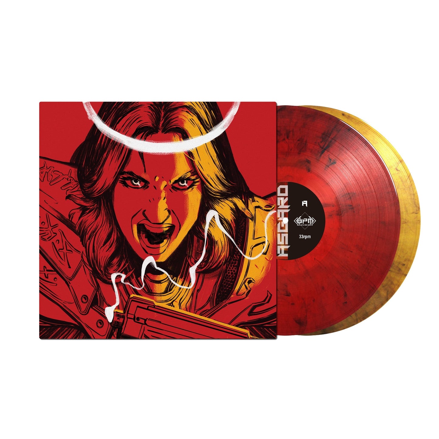 BPM: Bullets Per Minute OST - Vinyl LP Record Red/Gold