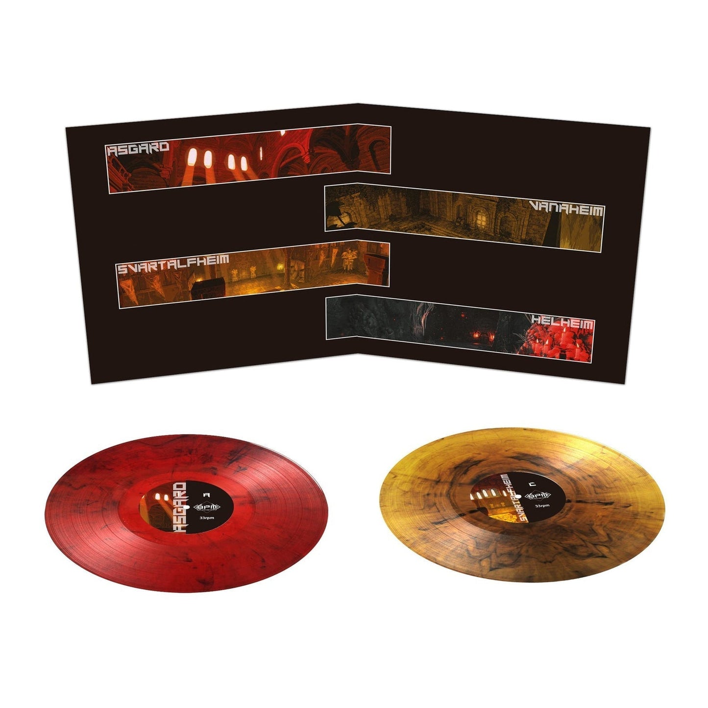 BPM: Bullets Per Minute OST - Vinyl LP Record Red/Gold
