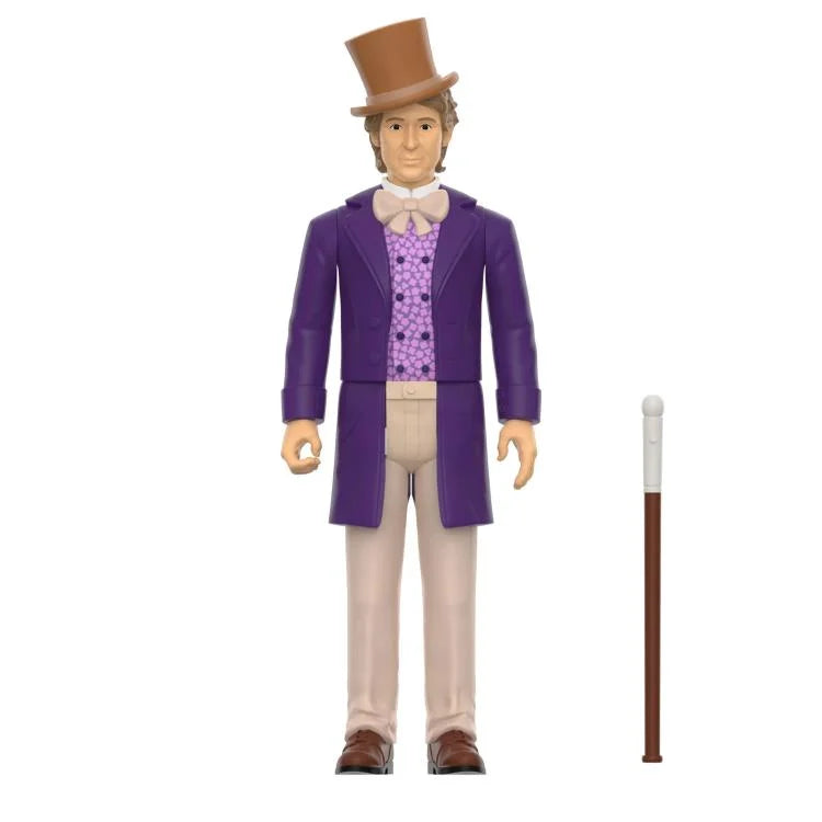 Willy Wonka & the Chocolate Factory Willy Wonka Action Figure - Super7 - ReAction Wave 1