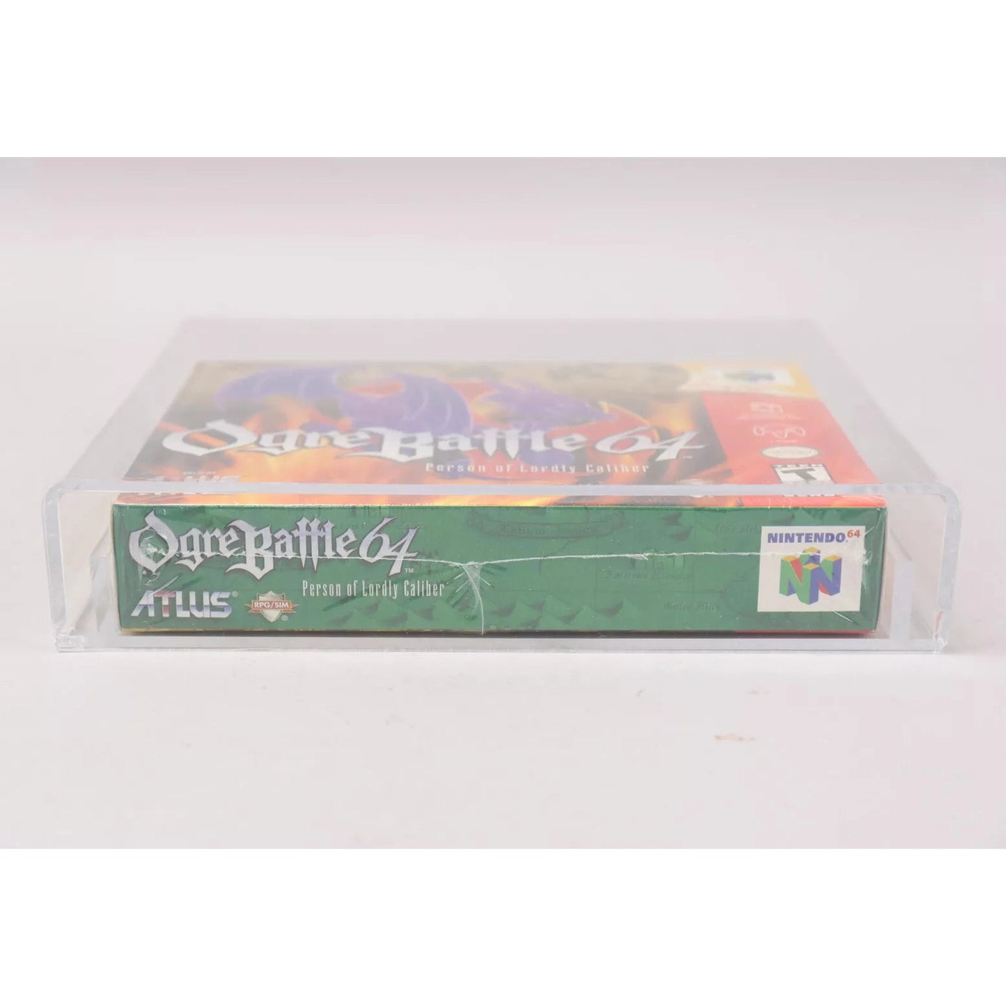 Ogre Battle 64: Person of Lordly Caliber Nintendo N64 New Sealed VGA 85 NM+
