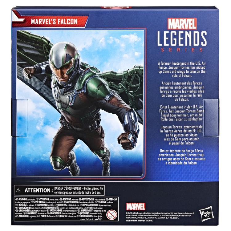 Captain America: Brave New World Marvel's Falcon Deluxe Action Figure - Hasbro - Marvel Legends Series