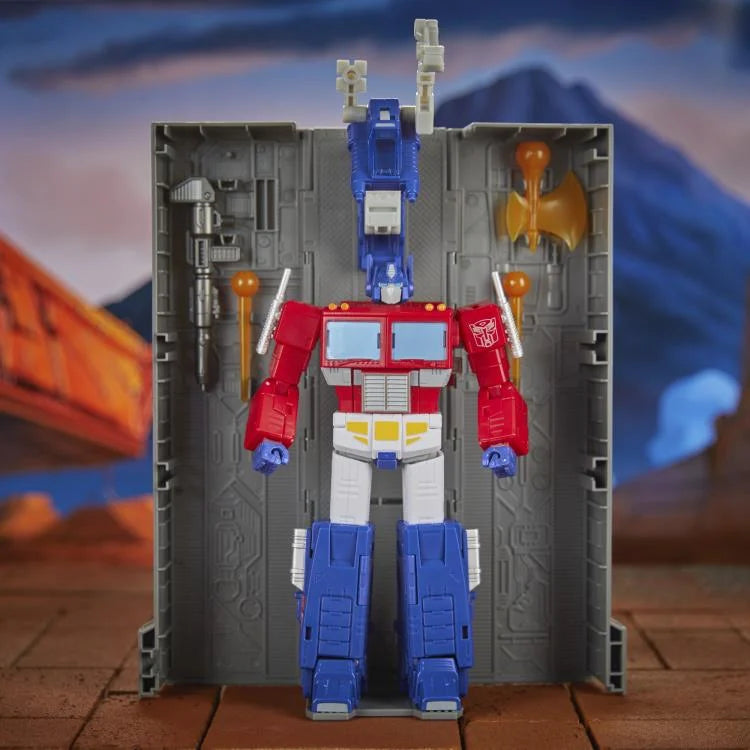 The Transformers: The Movie Commander Class Optimus Prime Action Figure - Hasbro, Takara Tomy - Studio Series 86-31