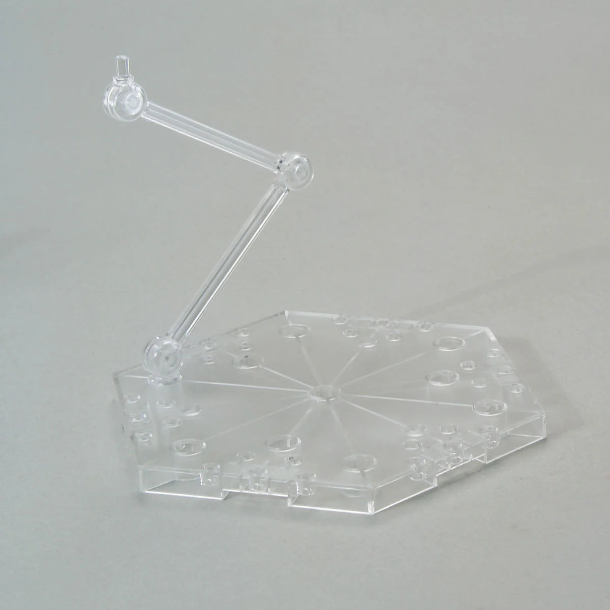 Action Base 5 Clear 1/144 Model Display Stand - Bandai Hobby - Gundam, Gunpla, Figure-Rise