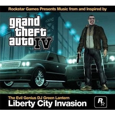 Grand Theft Auto IV: Liberty City Invasion - Rockstar Games & The Evil Genius DJ Green Lantern - Audio CD