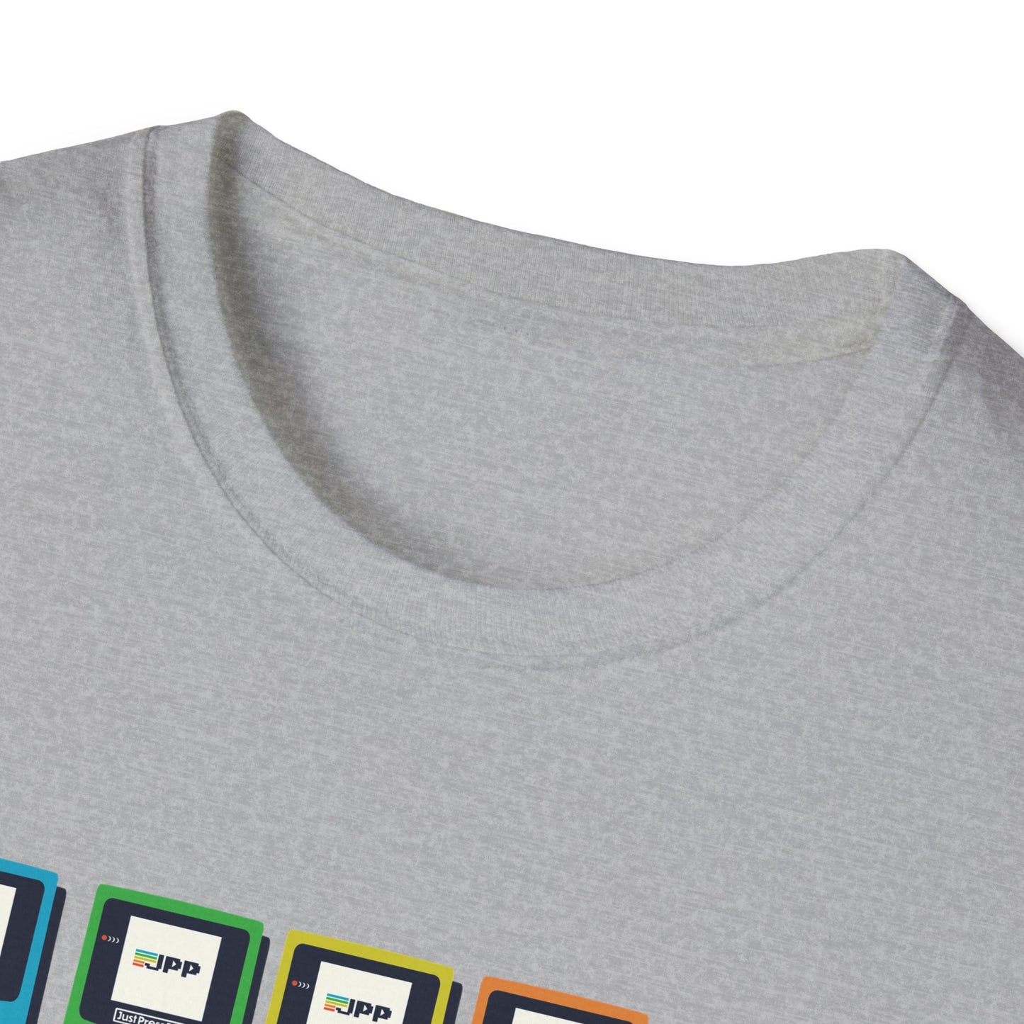 Just Press Play Unisex Softstyle T-Shirt - GBC