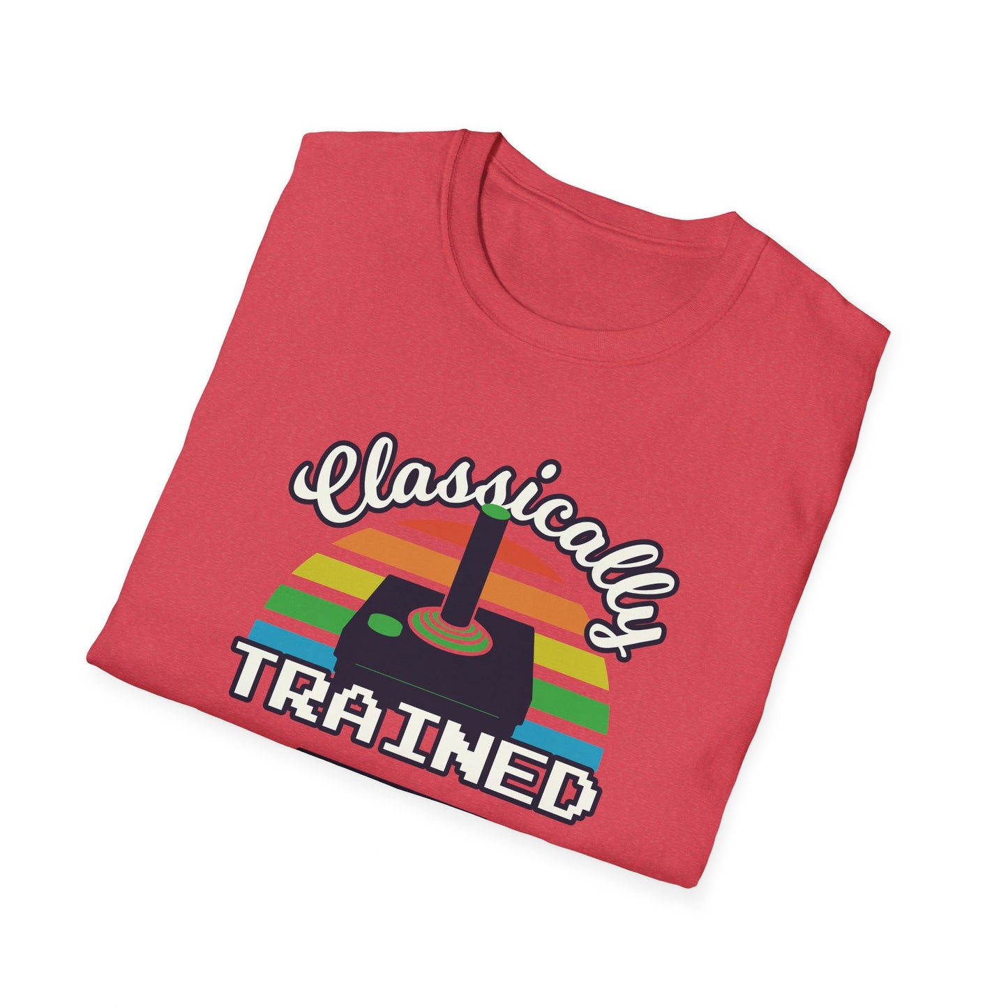 Just Press Play Unisex Softstyle T-Shirt - Classically Trained