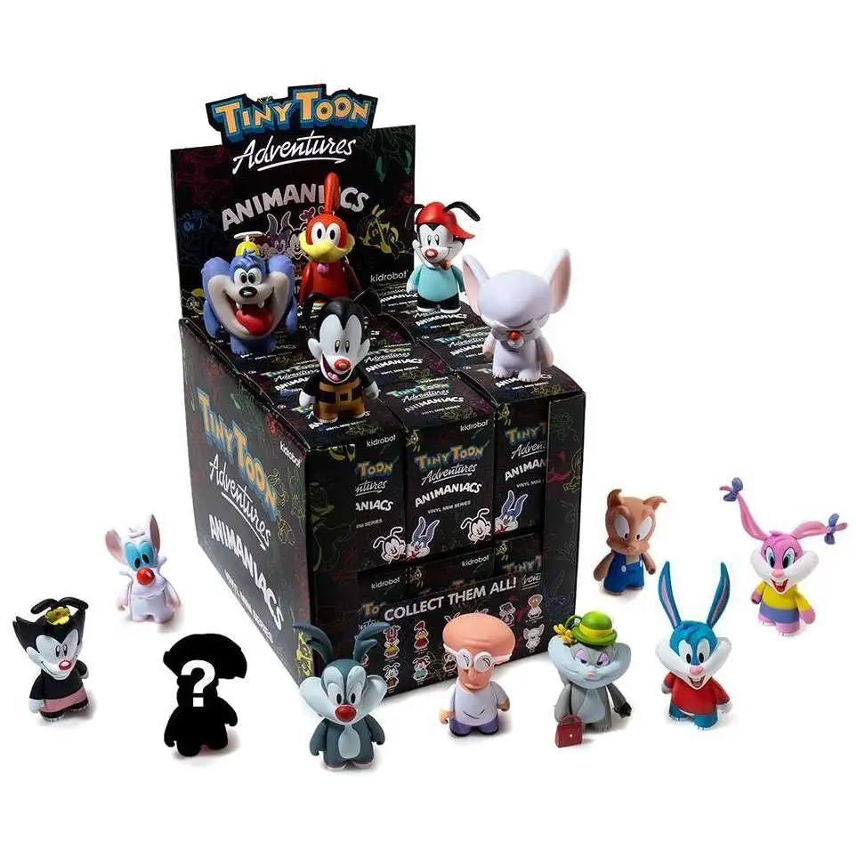 Tiny Toon Adventures Collectible Series Animaniacs Mystery Box 1 Random 3" Vinyl Mini Figure, 14 Designs - Kidrobot