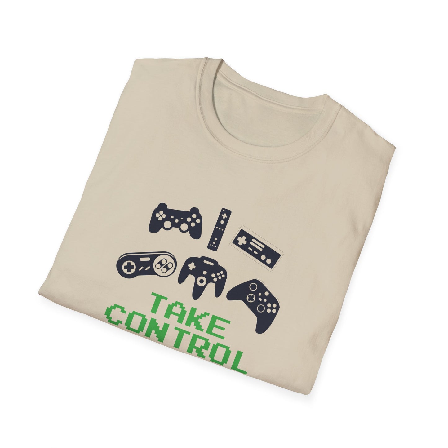 Just Press Play Unisex Softstyle T-Shirt - Control