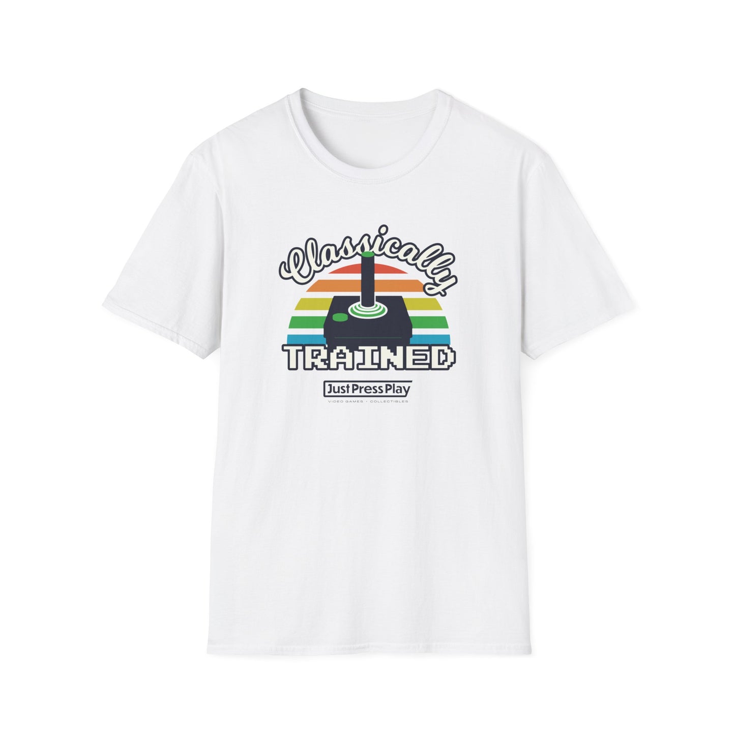 Just Press Play Unisex Softstyle T-Shirt - Classically Trained