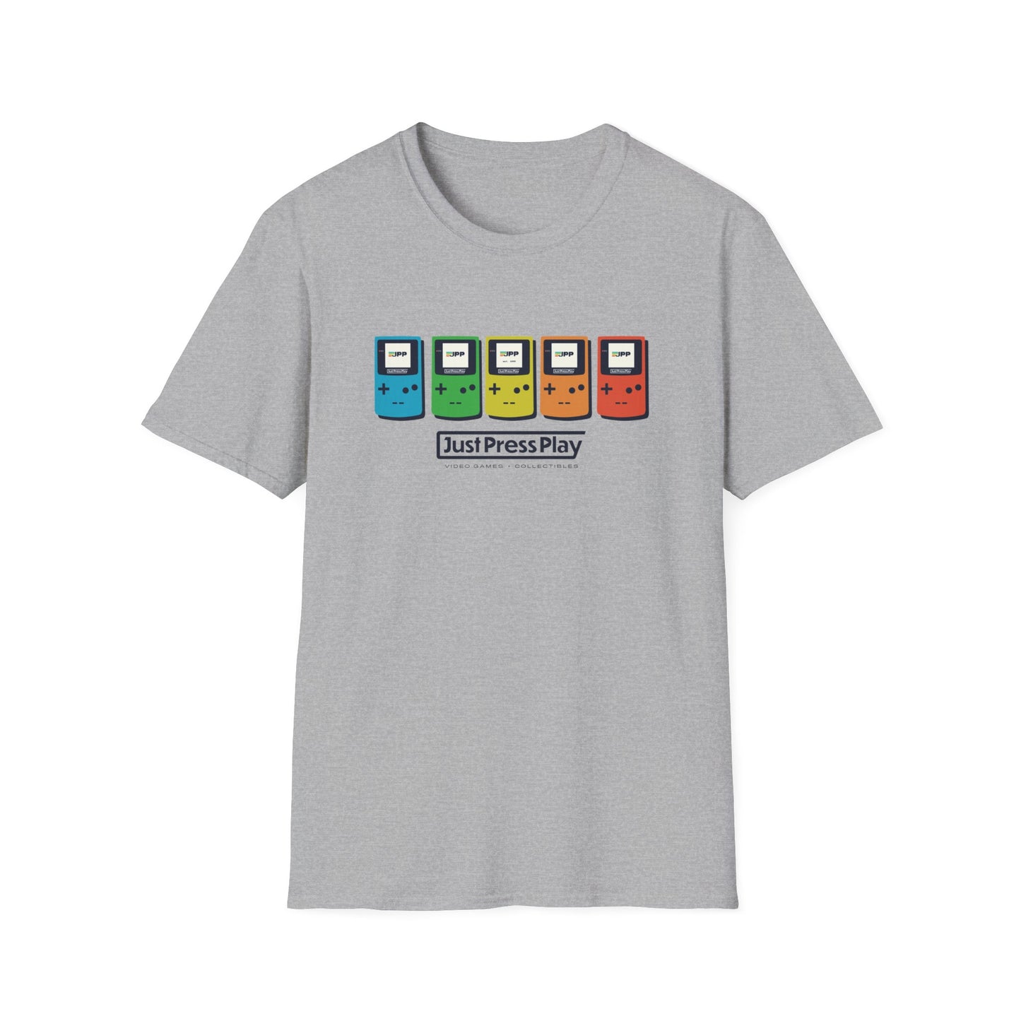 Just Press Play Unisex Softstyle T-Shirt - GBC