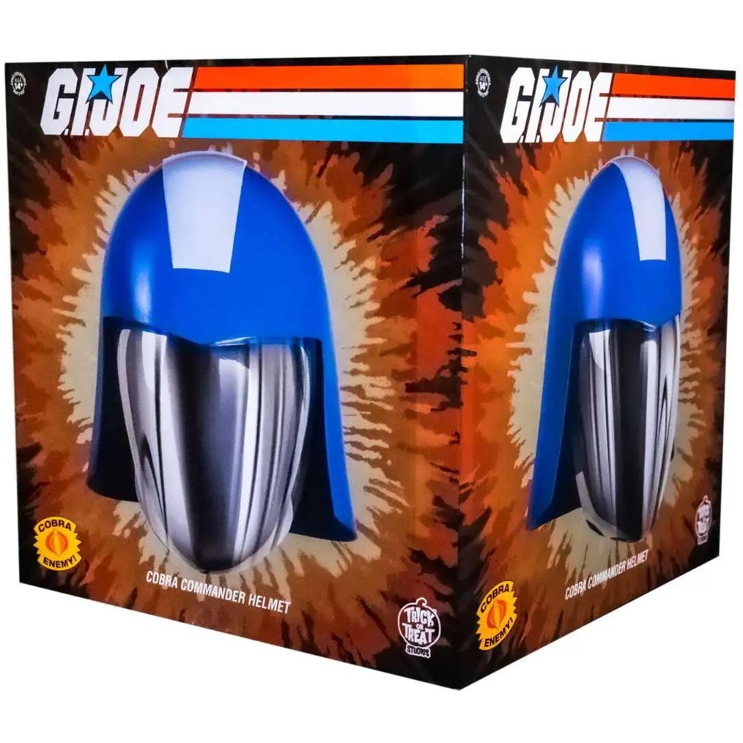 G.I. Joe Cobra Commander 1:1 Scale Wearable Helmet - Trick or Treat Studios