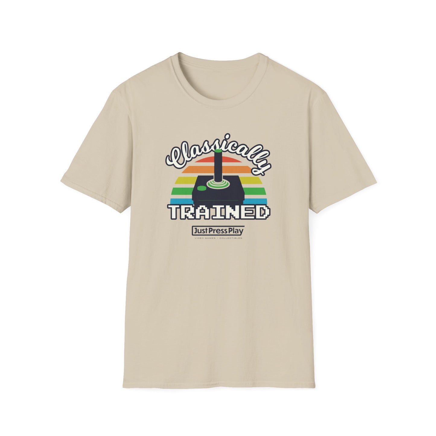 Just Press Play Unisex Softstyle T-Shirt - Classically Trained