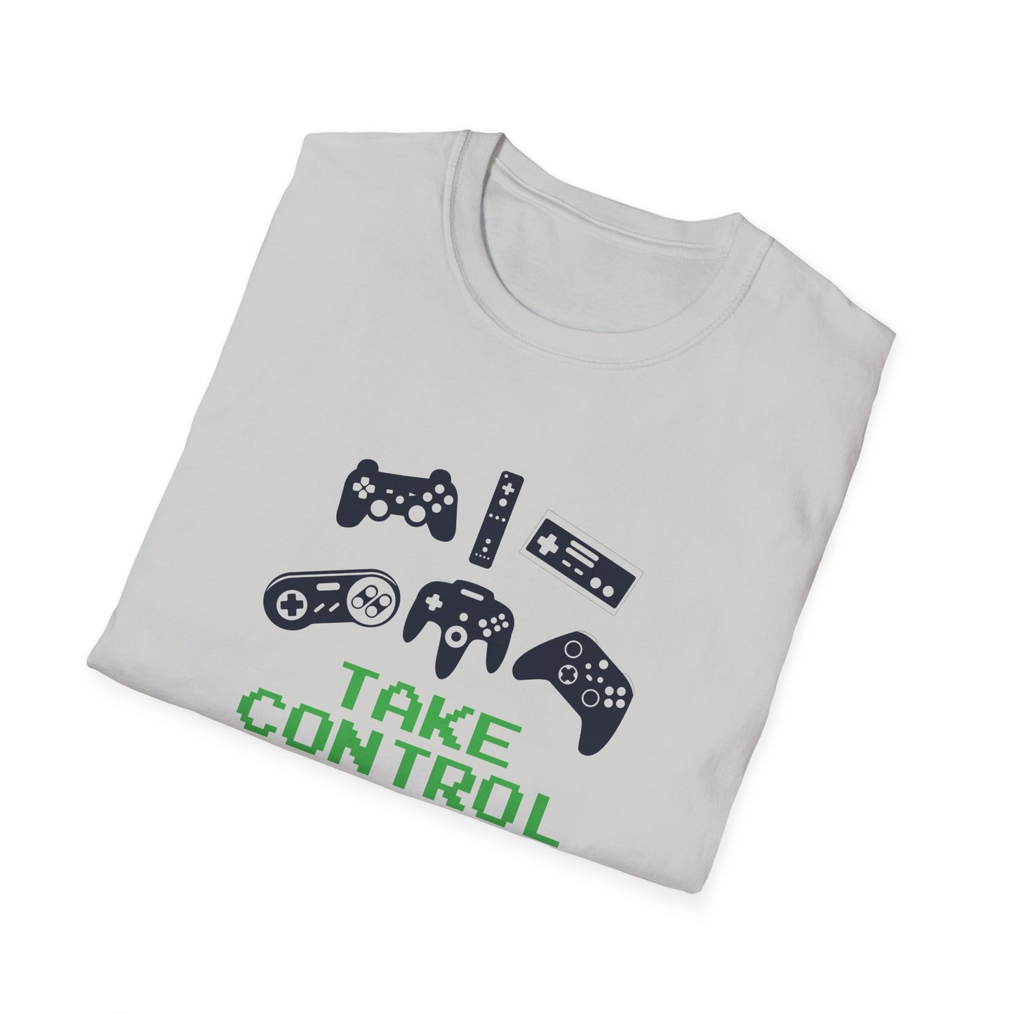 Just Press Play Unisex Softstyle T-Shirt - Control