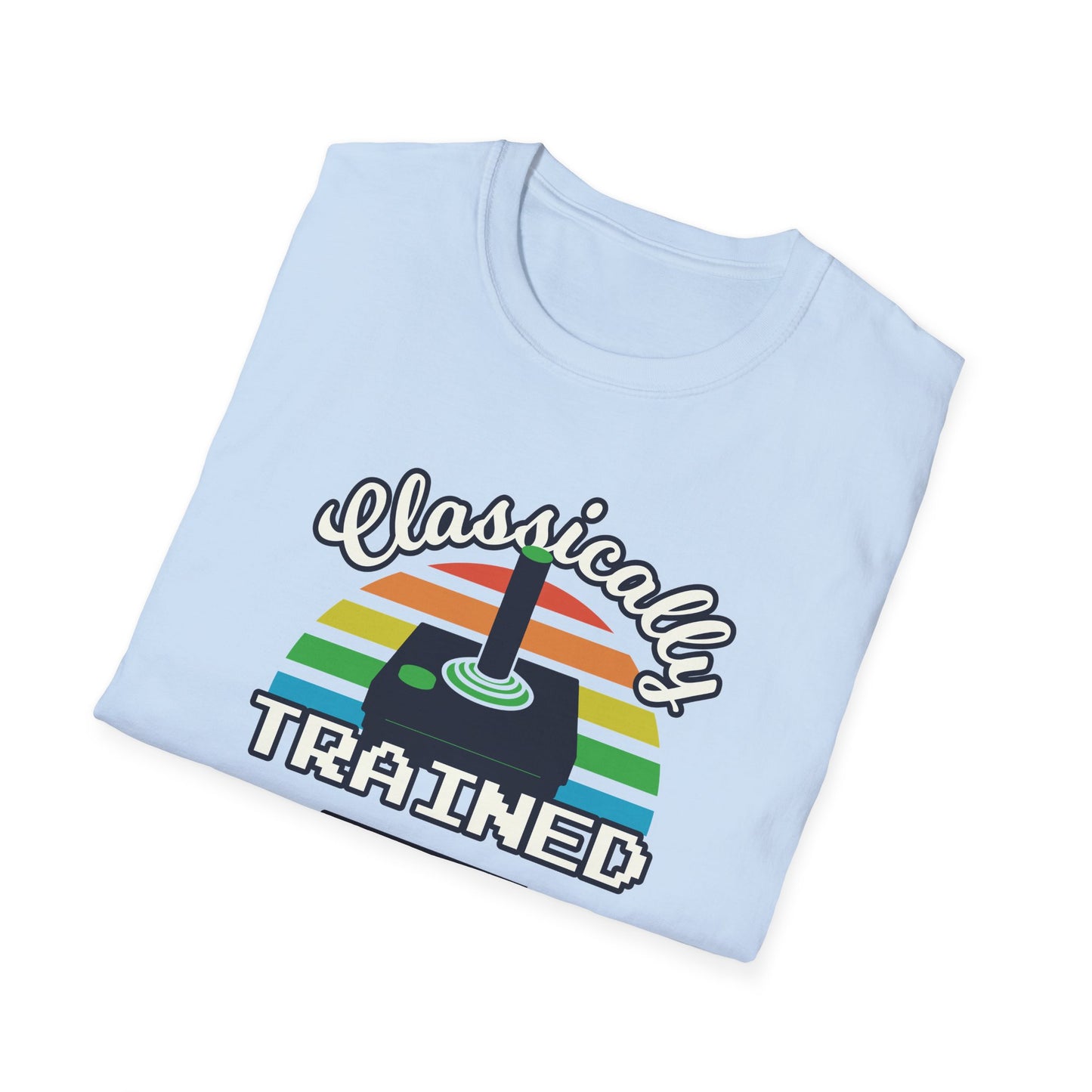 Just Press Play Unisex Softstyle T-Shirt - Classically Trained