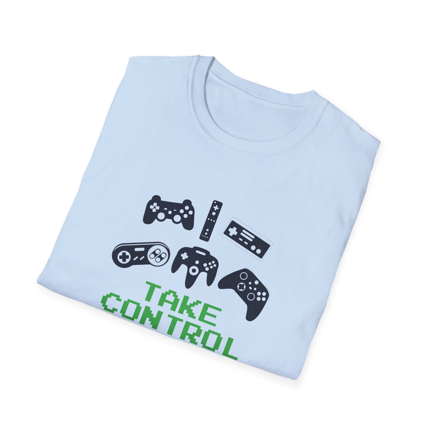 Just Press Play Unisex Softstyle T-Shirt - Control