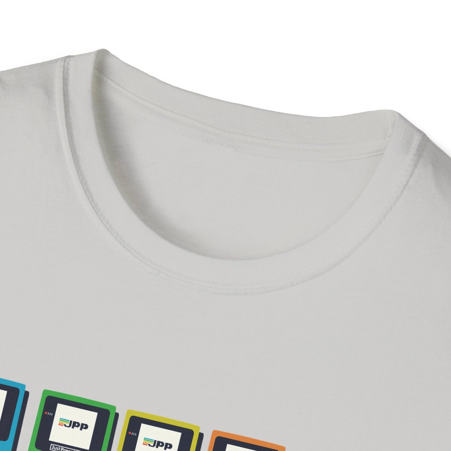 Just Press Play Unisex Softstyle T-Shirt - GBC