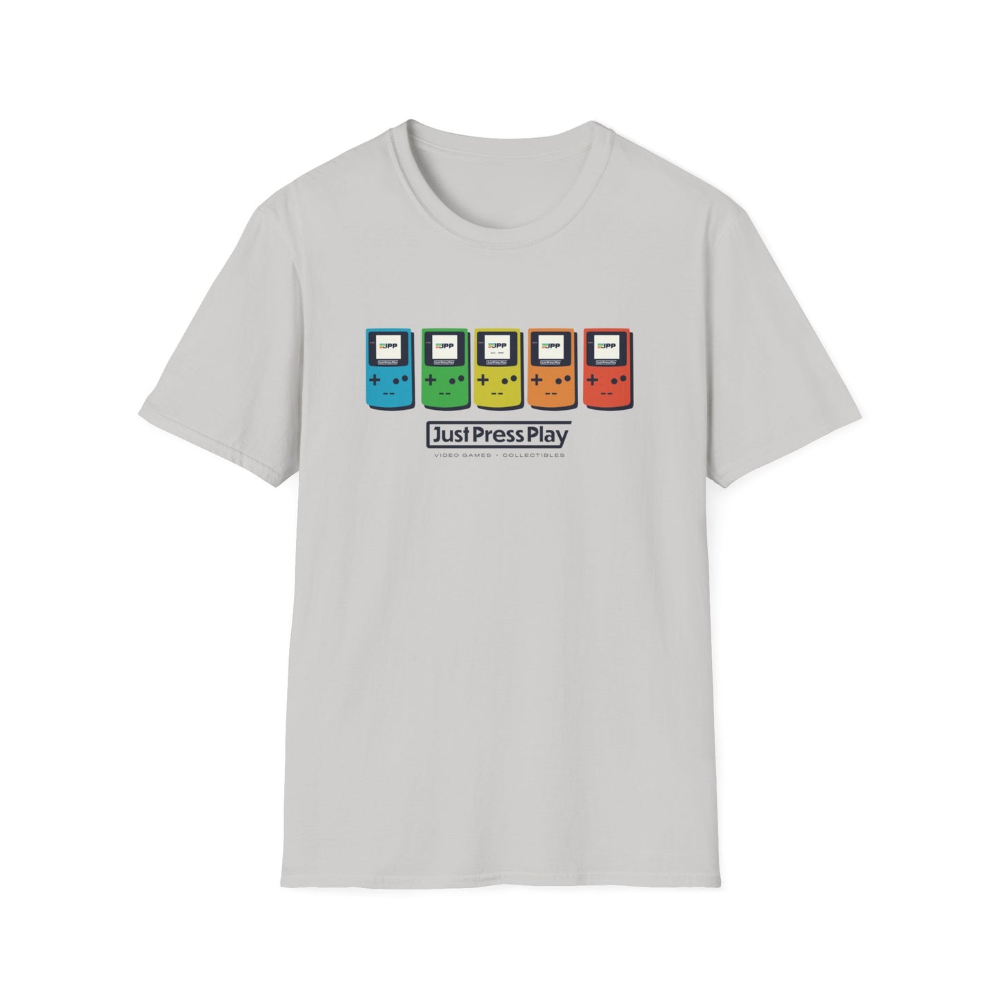 Just Press Play Unisex Softstyle T-Shirt - GBC