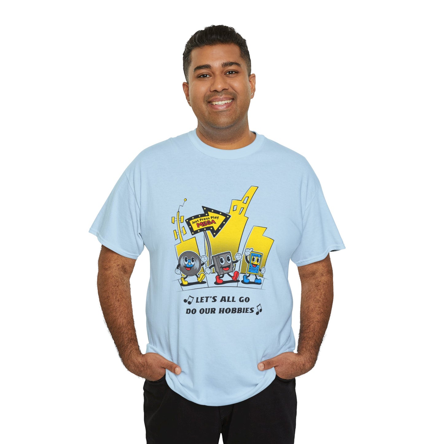 Just Press Play Unisex Softstyle T-Shirt - Hobbies