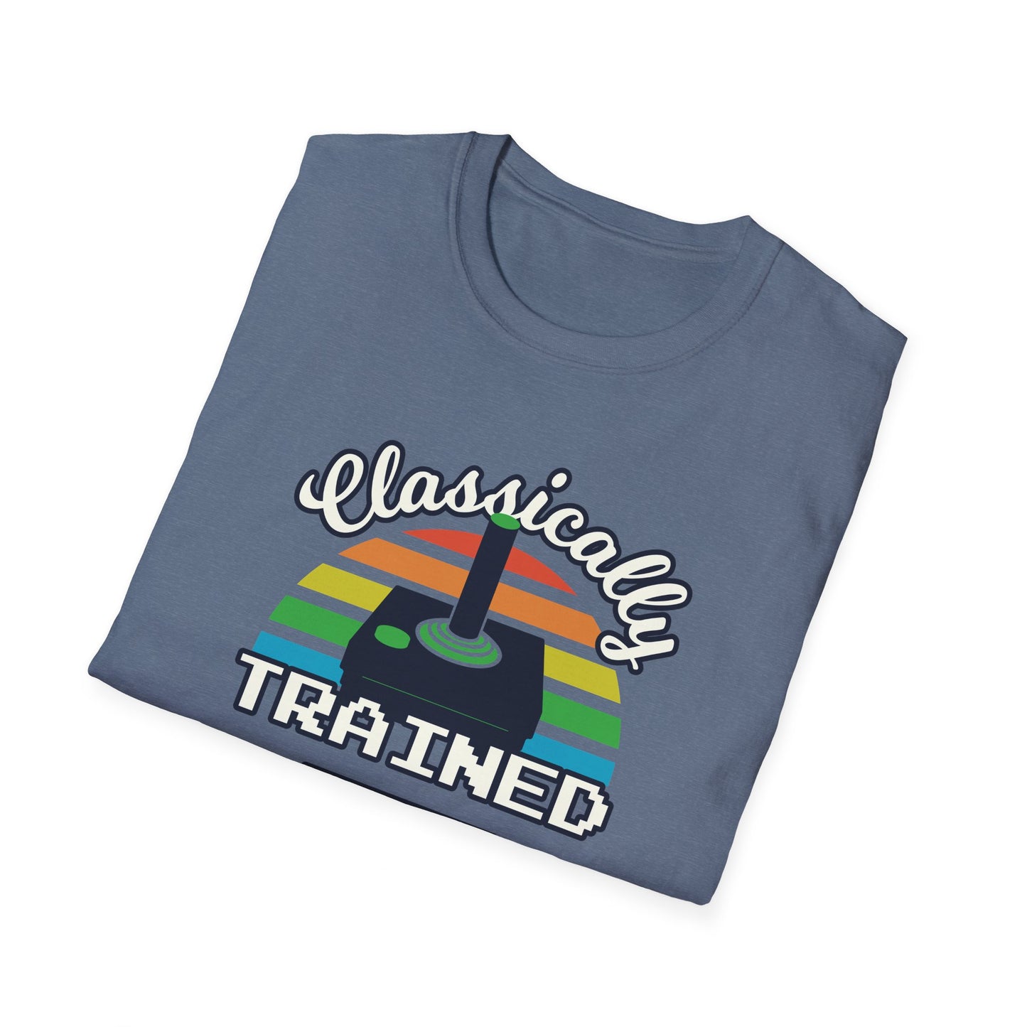 Just Press Play Unisex Softstyle T-Shirt - Classically Trained