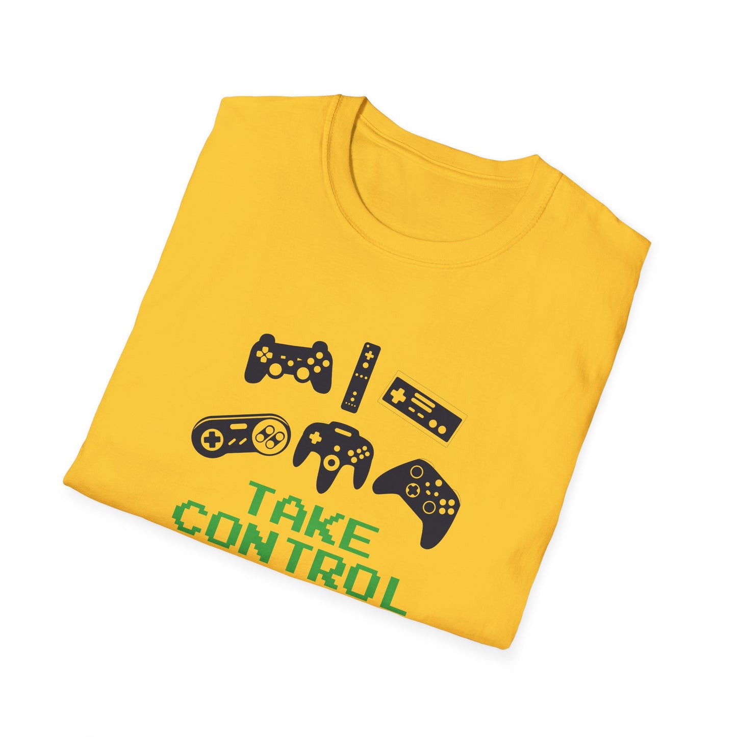 Just Press Play Unisex Softstyle T-Shirt - Control