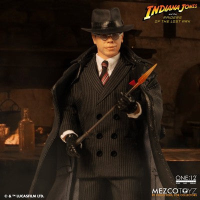 Indiana Jones Major Toht and Ark of the Covenant Deluxe Boxed Set - Mezco Toyz One:12 Collective