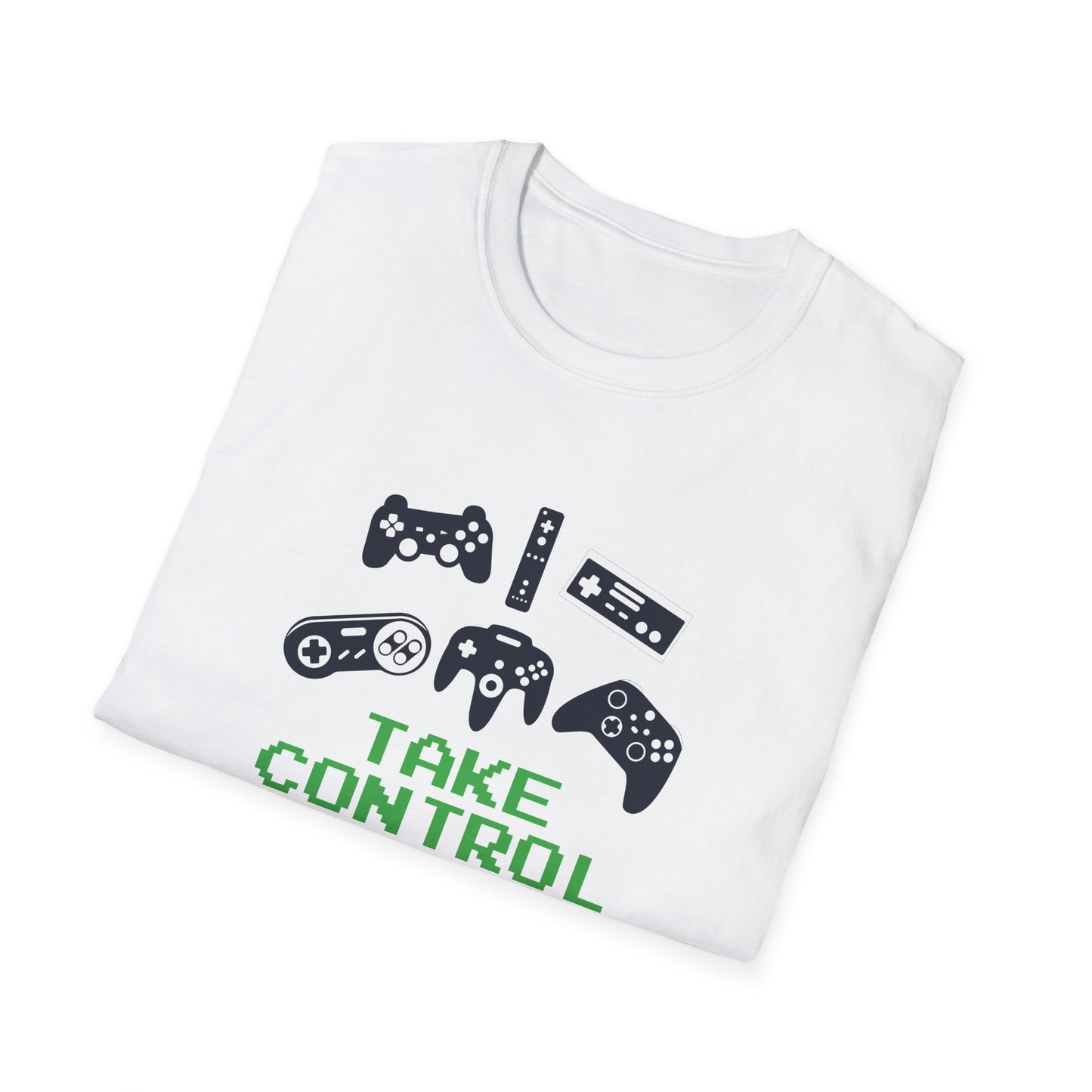 Just Press Play Unisex Softstyle T-Shirt - Control