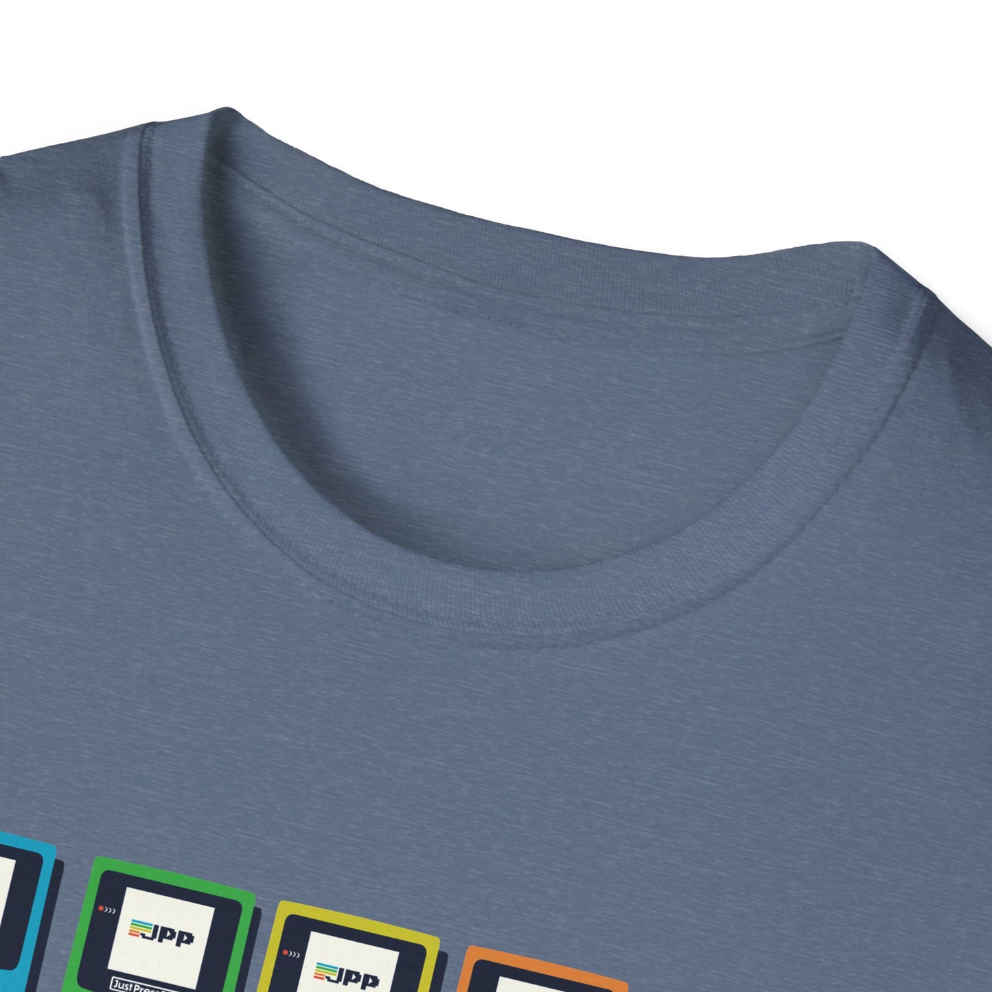 Just Press Play Unisex Softstyle T-Shirt - GBC