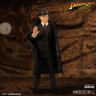 Indiana Jones Major Toht and Ark of the Covenant Deluxe Boxed Set - Mezco Toyz One:12 Collective