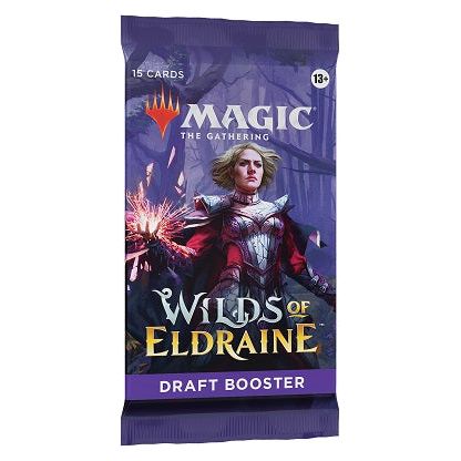Magic: The Gathering TCG Wilds of Eldraine Draft Booster Pack - 15 Car JustPressPlayOnline Magic: The Gathering TCG Wilds of Eldraine Draft Booster Pack - 15 Car JustPressPlayOnline