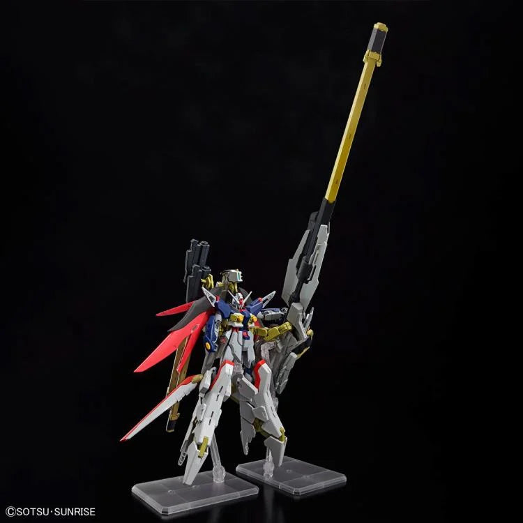 Mobile Suit Gundam SEED Freedom HGCE ZGMF/A-42S2 Destiny Gundam Spec II & Zeus Silhouette 1/144 Scale Model Kit - Bandai Spirits