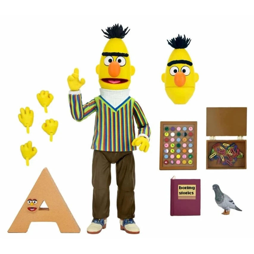 Sesame Street Bert 7" Ultimate Action Figure - NECA
