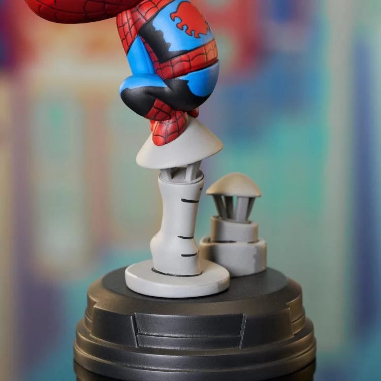 Marvel Animated Spider-Man Chimney Limited Edition Statue - Diamond Select