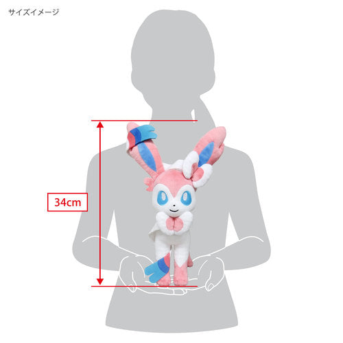 Pokemon Sylveon Plush M - San-ei - All Star Collection