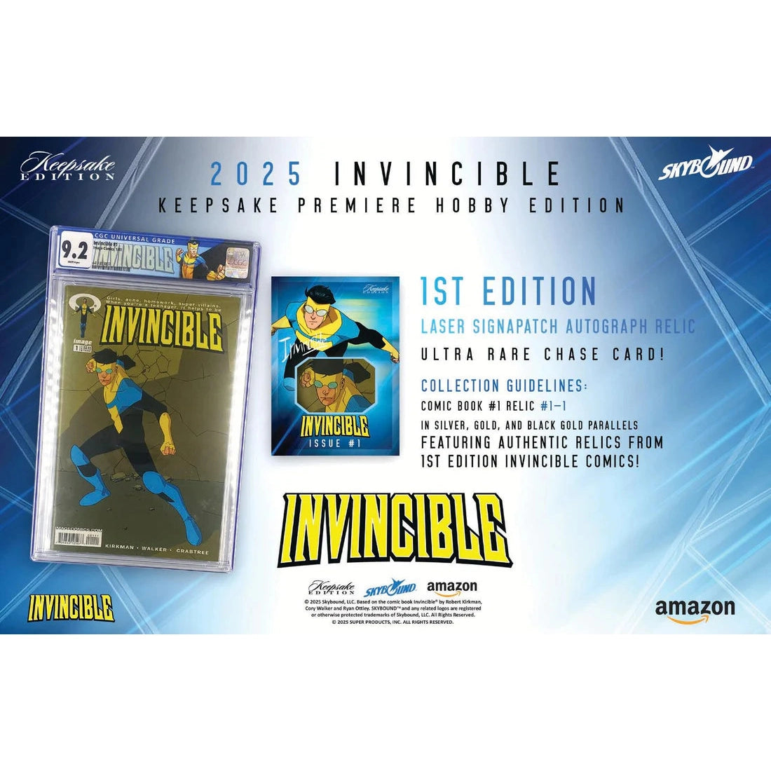 2025 Invincible Season 1 Keepsake Premier Edition Hobby Box - Skybound