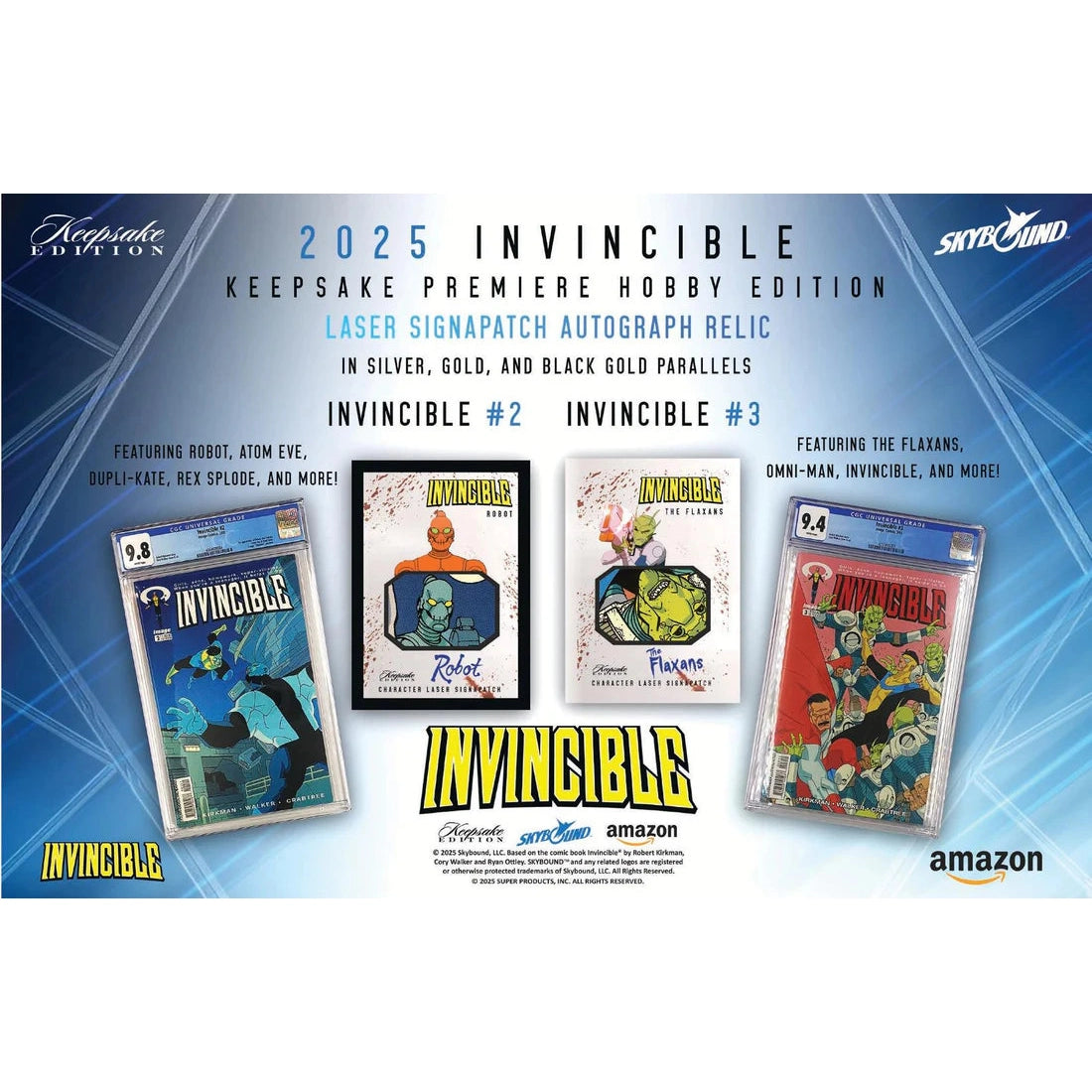 2025 Invincible Season 1 Keepsake Premier Edition Hobby Box - Skybound