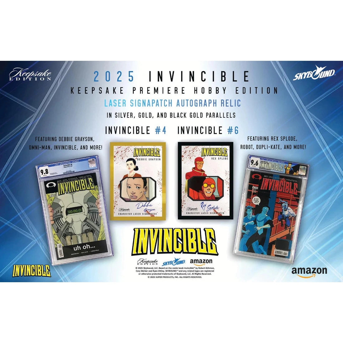 2025 Invincible Season 1 Keepsake Premier Edition Hobby Box - Skybound