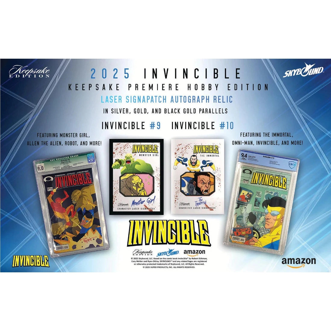 2025 Invincible Season 1 Keepsake Premier Edition Hobby Box - Skybound