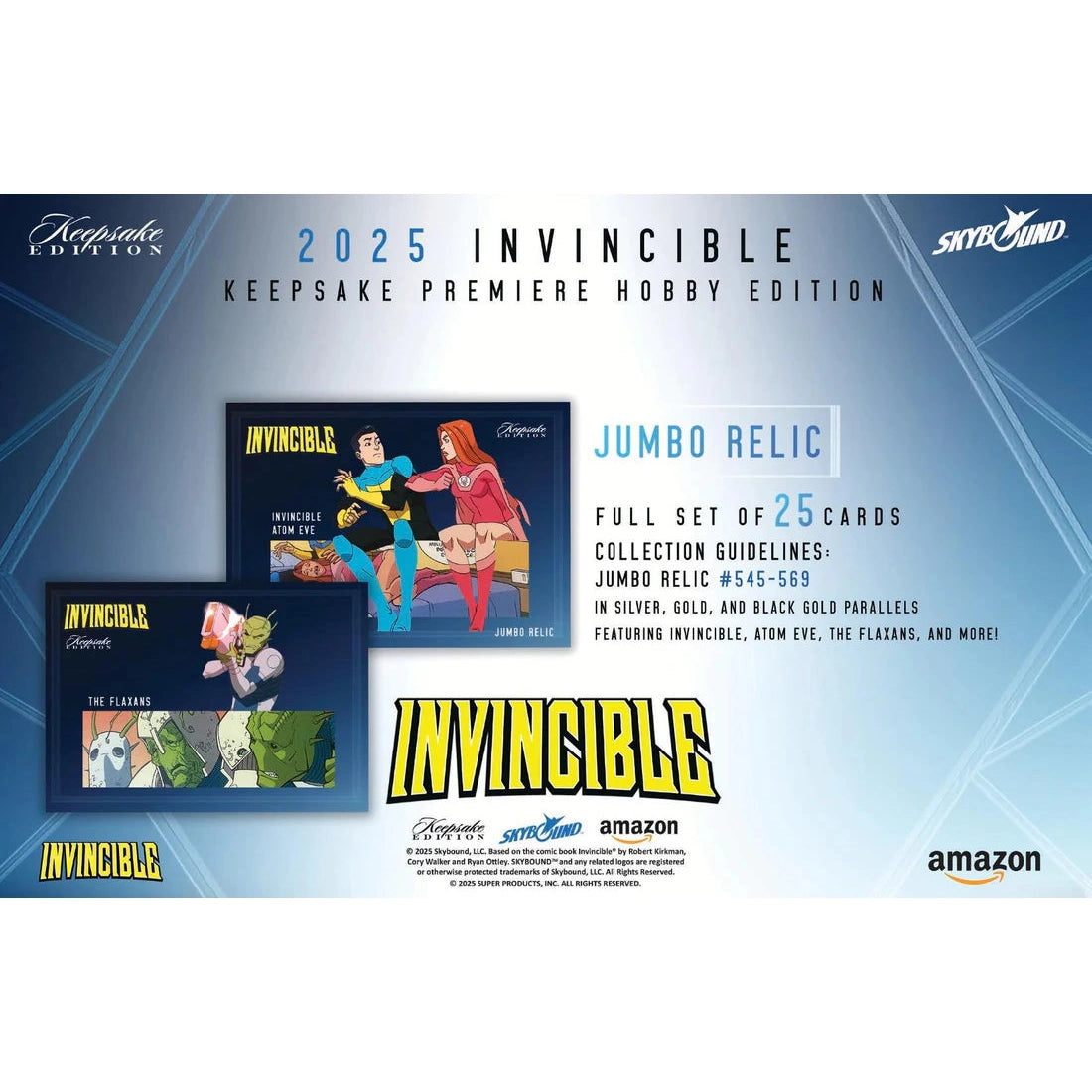 2025 Invincible Season 1 Keepsake Premier Edition Hobby Box - Skybound
