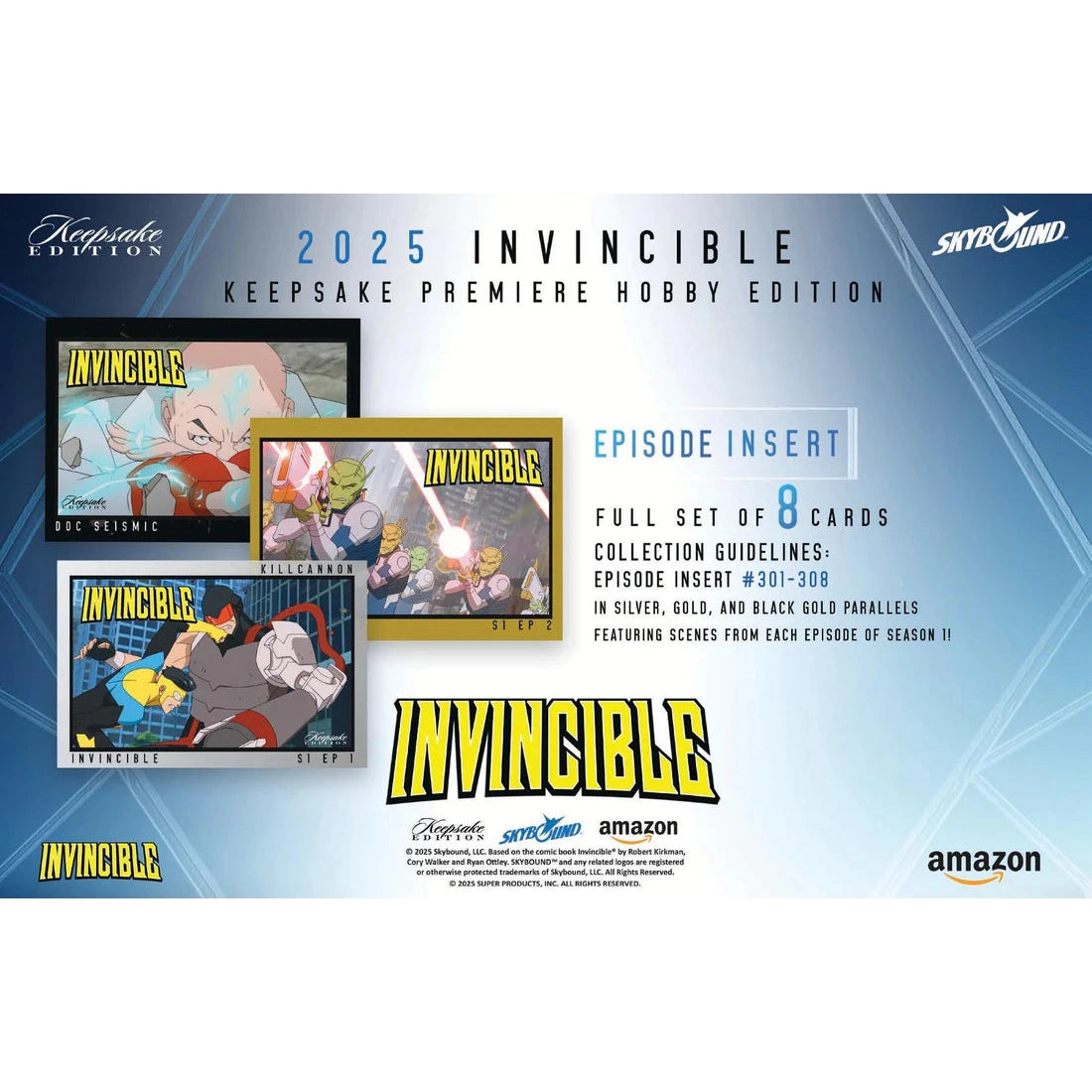 2025 Invincible Season 1 Keepsake Premier Edition Hobby Box - Skybound