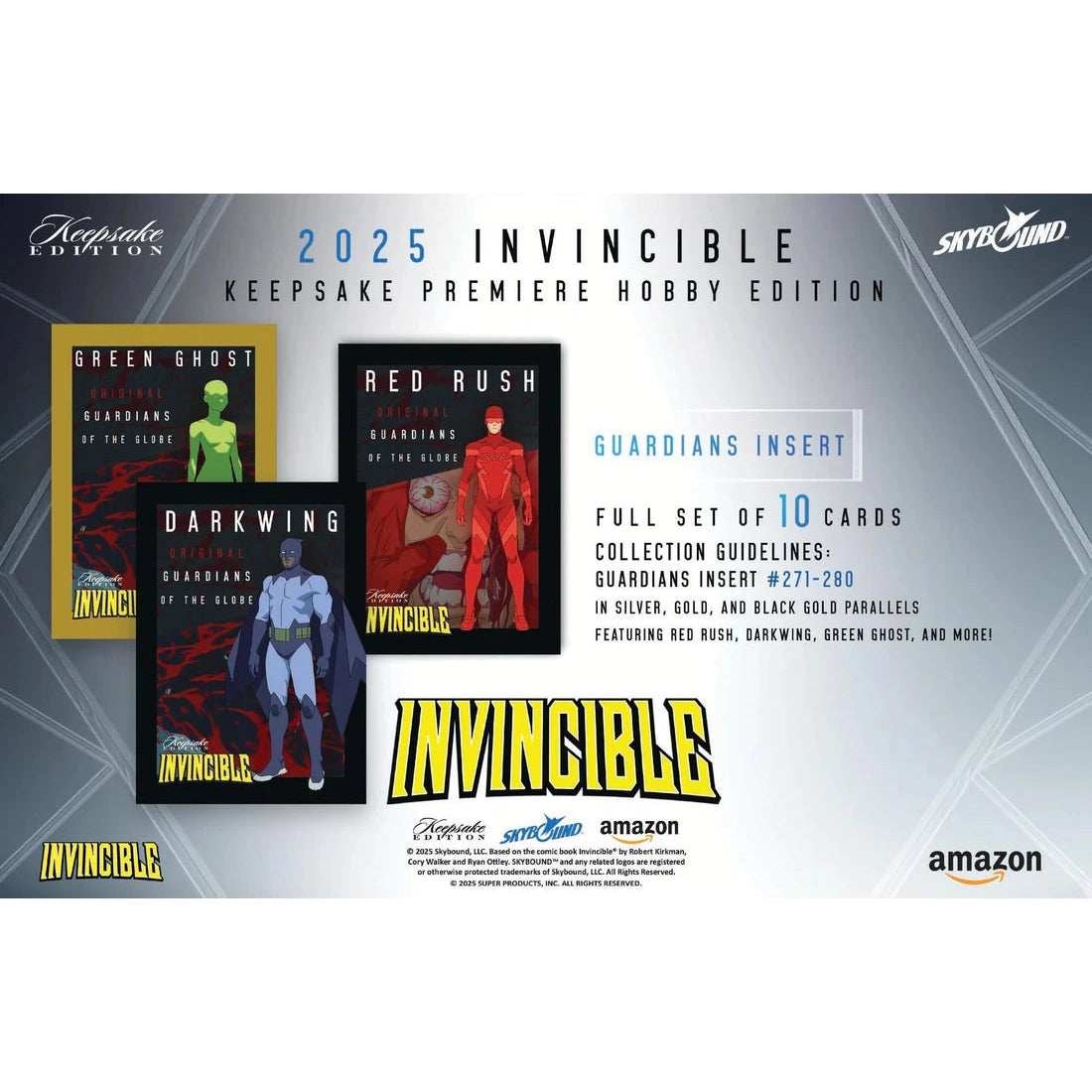 2025 Invincible Season 1 Keepsake Premier Edition Hobby Box - Skybound