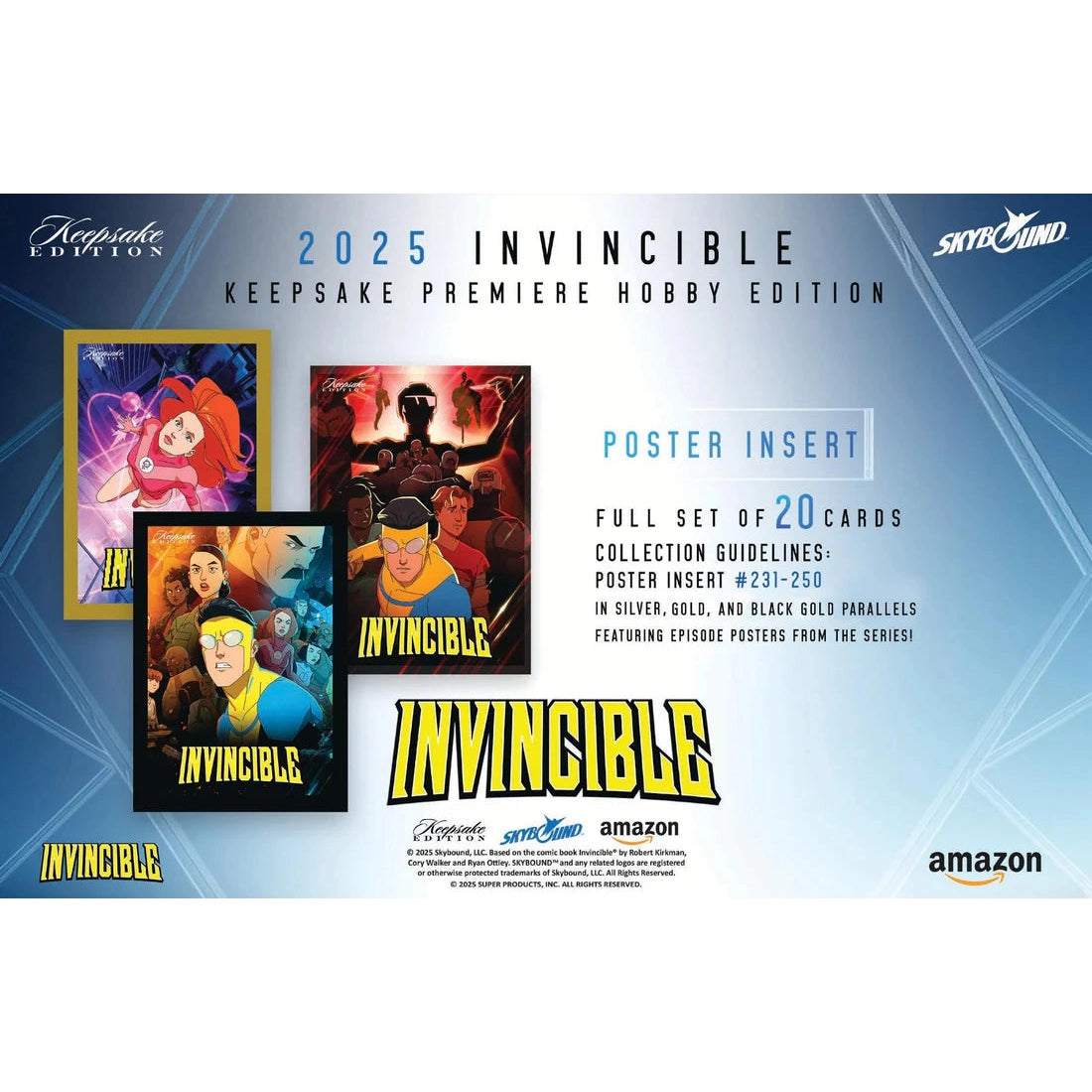 2025 Invincible Season 1 Keepsake Premier Edition Hobby Box - Skybound