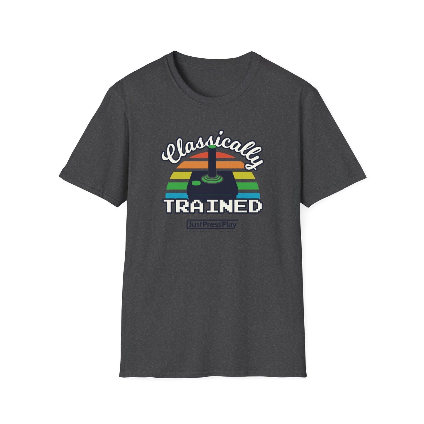 Just Press Play Unisex Softstyle T-Shirt - Classically Trained