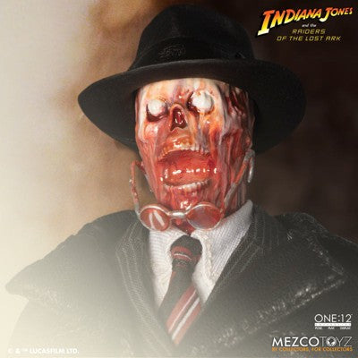 Indiana Jones Major Toht and Ark of the Covenant Deluxe Boxed Set - Mezco Toyz One:12 Collective