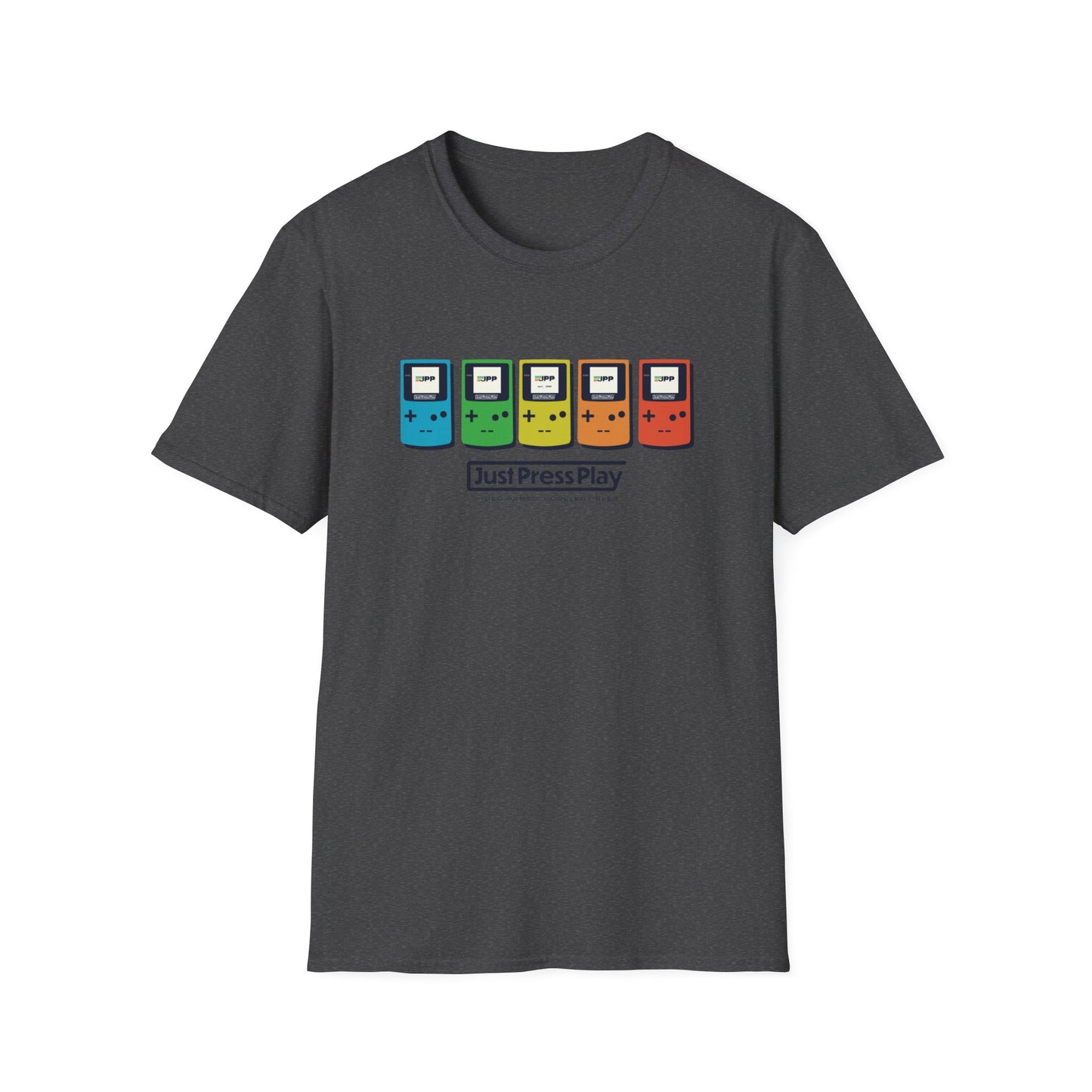 Just Press Play Unisex Softstyle T-Shirt - GBC