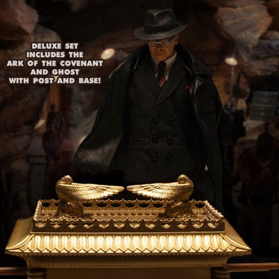 Indiana Jones Major Toht and Ark of the Covenant Deluxe Boxed Set - Mezco Toyz One:12 Collective
