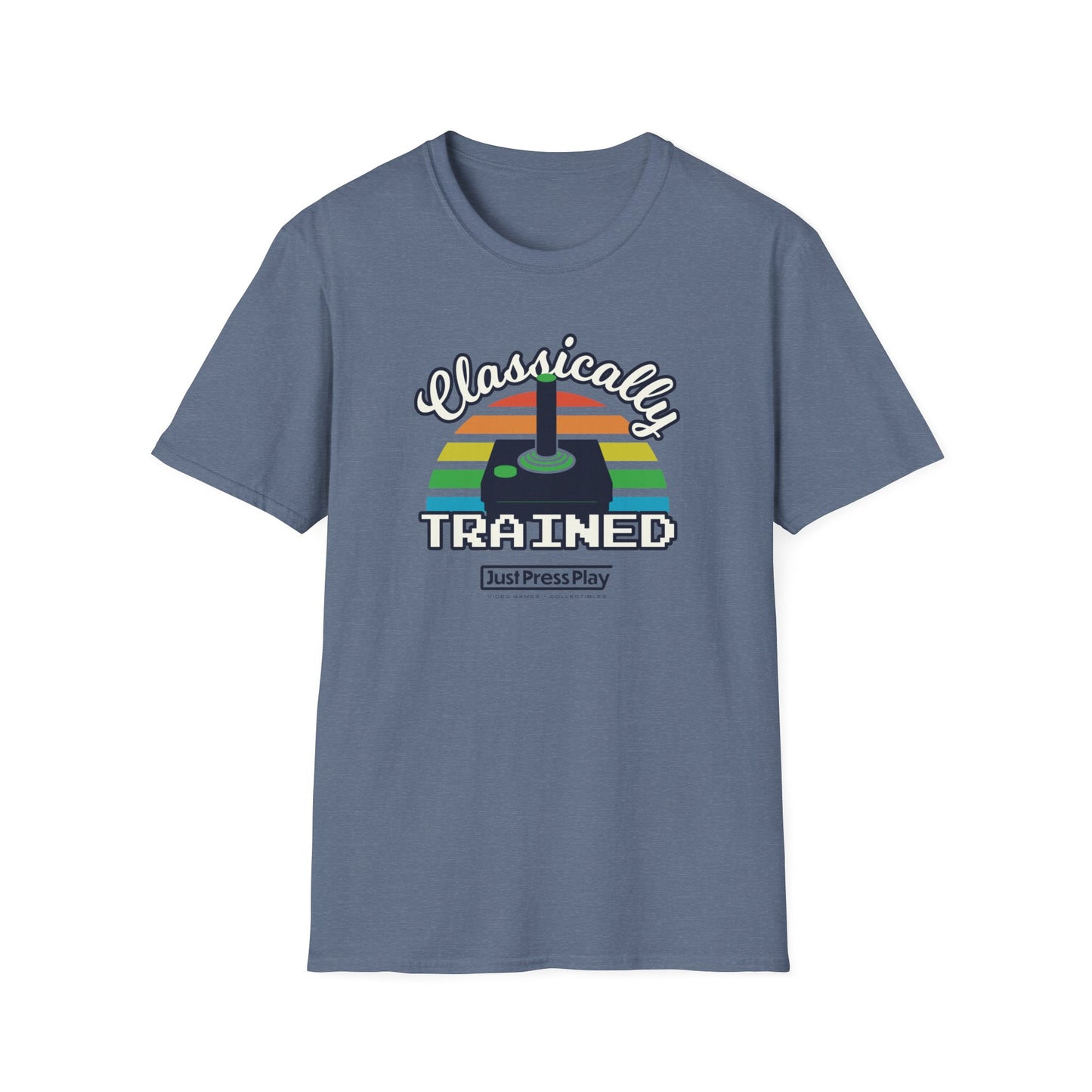 Just Press Play Unisex Softstyle T-Shirt - Classically Trained