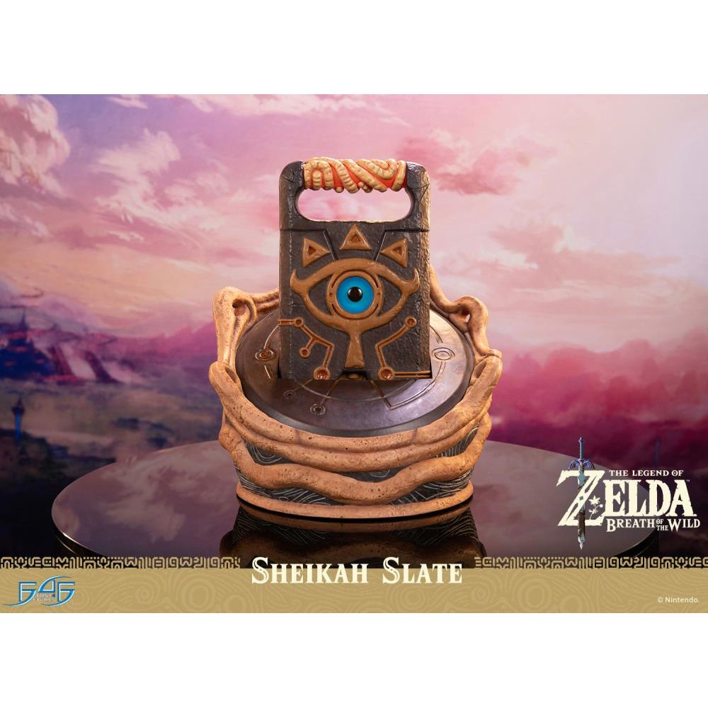 The Legend of Zelda: Breath of the Wild Sheikah Slate Statue - First 4 Figures - Numbered Limited Edition