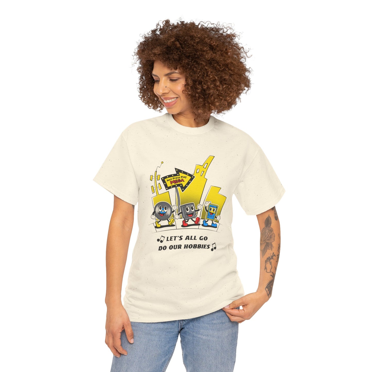 Just Press Play Unisex Softstyle T-Shirt - Hobbies