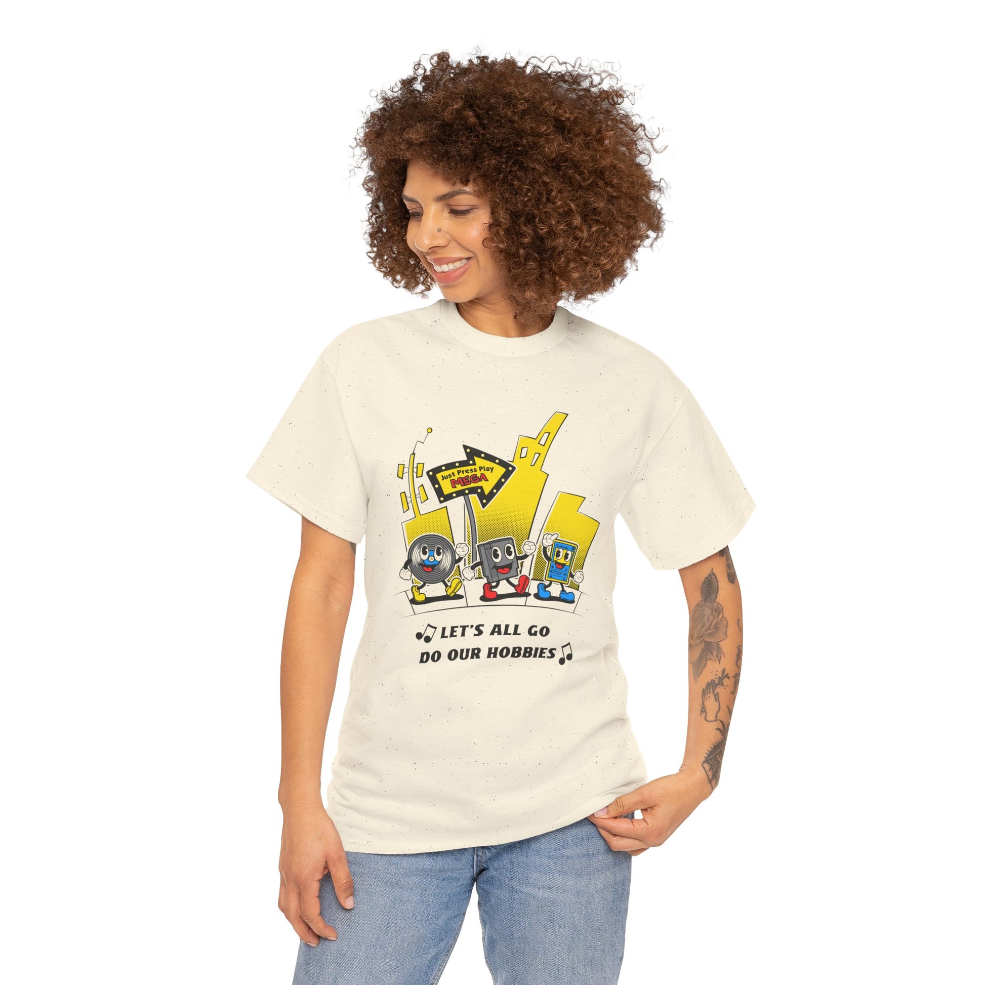Just Press Play Unisex Softstyle T-Shirt - Hobbies