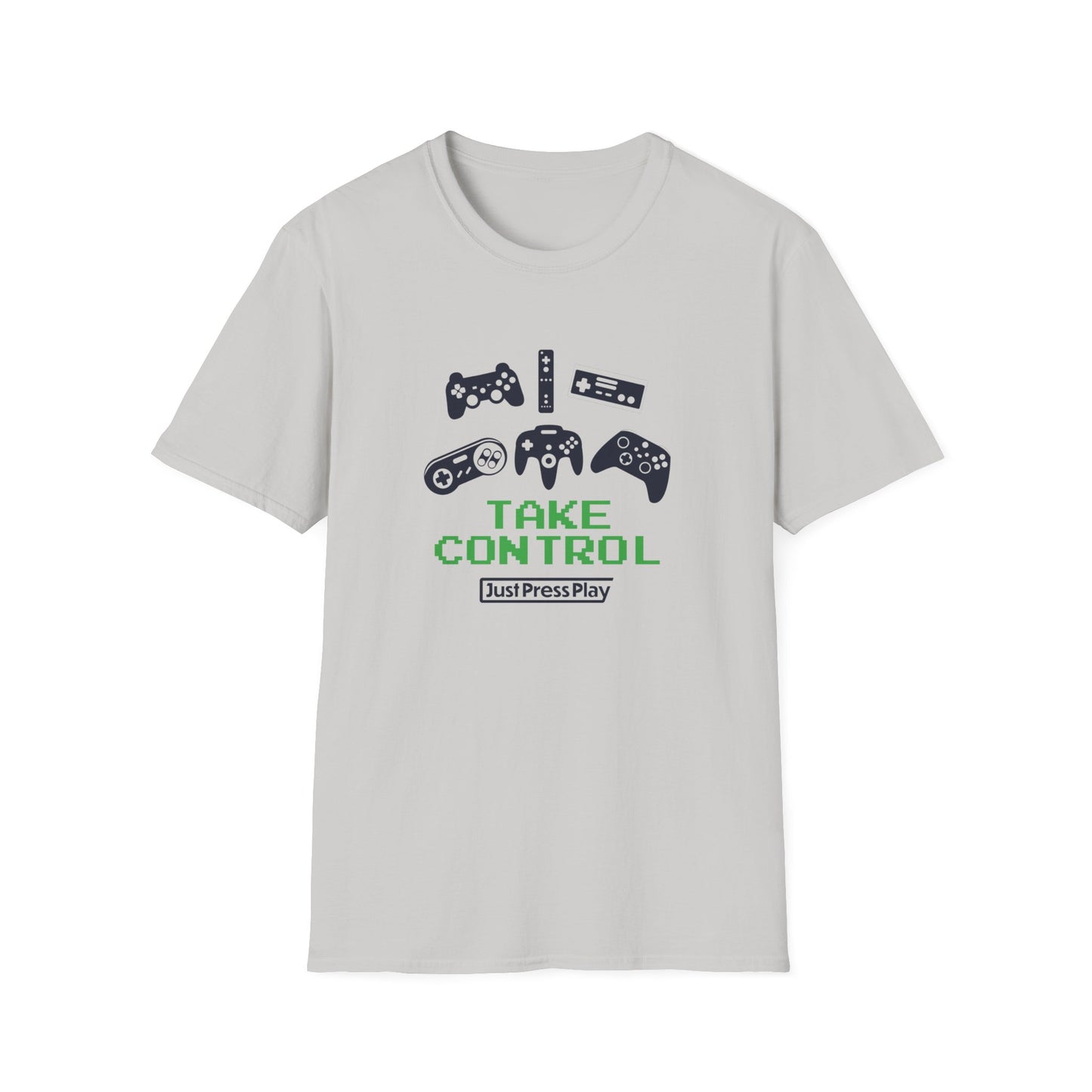 Just Press Play Unisex Softstyle T-Shirt - Control